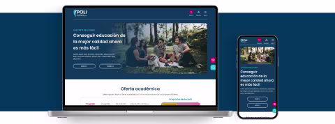 Politécnico Grancolombiano's website